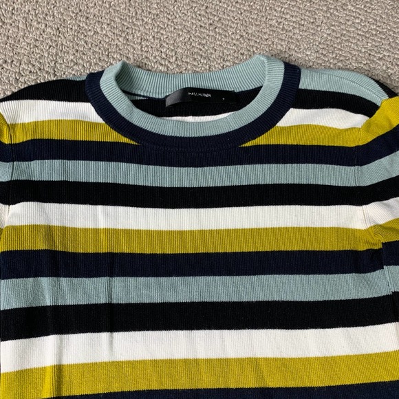 Hallhuber Womens Sweater Size Small Multicolor Striped Long Sleeves Pullover - Picture 2 of 10